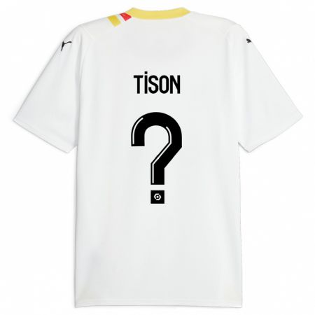 Kandiny Femme Maillot Nathan Tison #0 Noir Tenues Extérieur 2023/24 T-Shirt