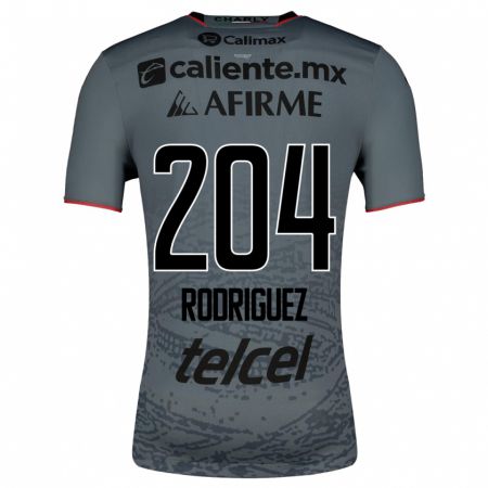 Kandiny Femme Maillot Jesús Rodríguez #204 Gris Tenues Extérieur 2023/24 T-Shirt