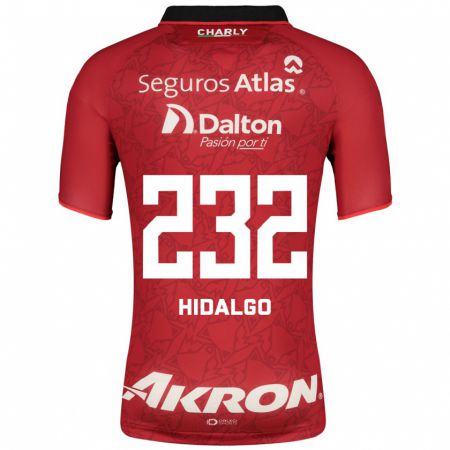 Kandiny Femme Maillot Óscar Hidalgo #232 Rouge Tenues Extérieur 2023/24 T-Shirt