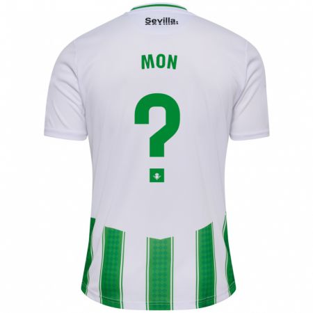 Kandiny Enfant Maillot Mon #0 Blanc Tenues Domicile 2023/24 T-Shirt
