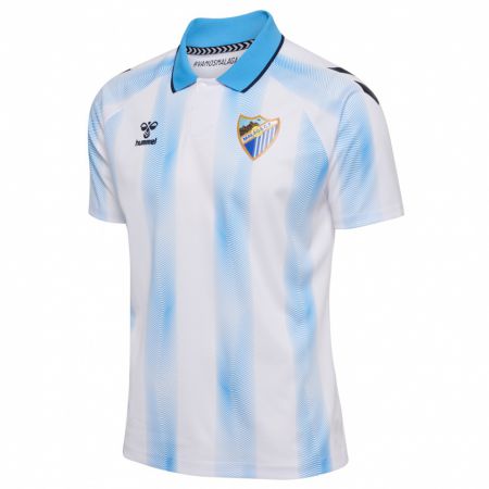 Kandiny Enfant Maillot Ramón Enríquez #6 Blanc Bleu Tenues Domicile 2023/24 T-Shirt