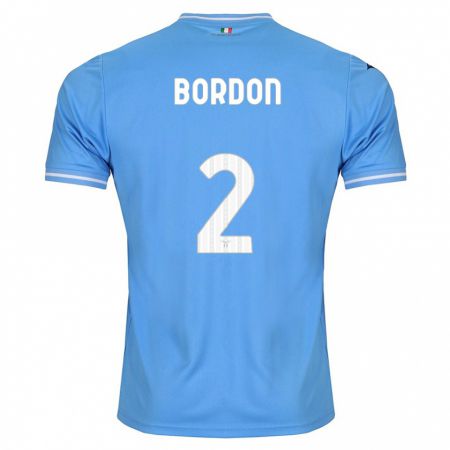 Kandiny Enfant Maillot Filipe Bordon #2 Bleu Tenues Domicile 2023/24 T-Shirt