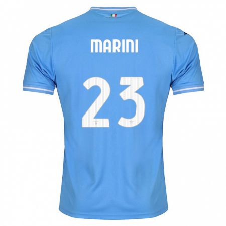 Kandiny Enfant Maillot Matteo Marini #23 Bleu Tenues Domicile 2023/24 T-Shirt
