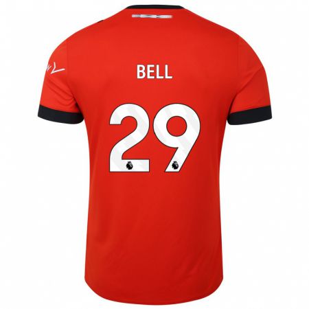 Kandiny Enfant Maillot Amari'i Bell #29 Rouge Tenues Domicile 2023/24 T-Shirt