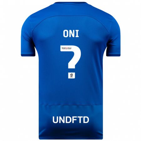 Kandiny Enfant Maillot Ifeoluwa Oni #0 Bleu Tenues Domicile 2023/24 T-Shirt