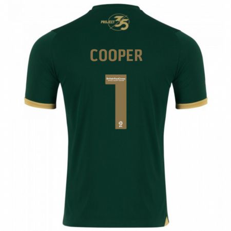 Kandiny Enfant Maillot Michael Cooper #1 Vert Tenues Domicile 2023/24 T-Shirt