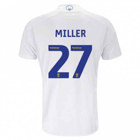Kandiny Enfant Maillot Amari Miller #27 Blanc Tenues Domicile 2023/24 T-Shirt