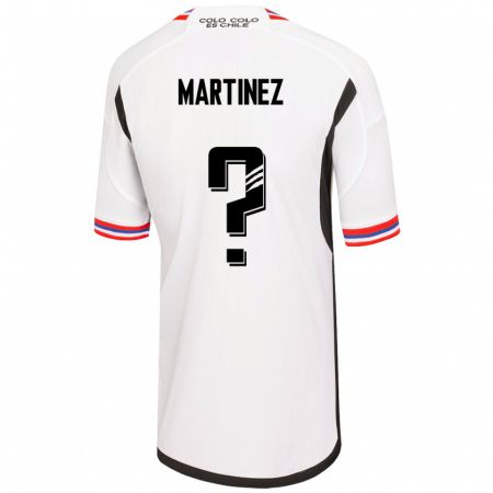 Kandiny Enfant Maillot Iván Martínez #0 Blanc Tenues Domicile 2023/24 T-Shirt