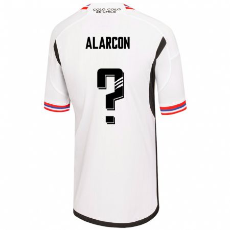 Kandiny Enfant Maillot Cristian Alarcón #0 Blanc Tenues Domicile 2023/24 T-Shirt