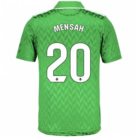 Kandiny Enfant Maillot Mawuli Mensah #20 Vert Tenues Extérieur 2023/24 T-Shirt