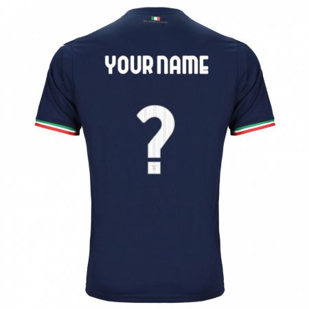 Kandiny Enfant Maillot Votre Nom #0 Marin Tenues Extérieur 2023/24 T-Shirt