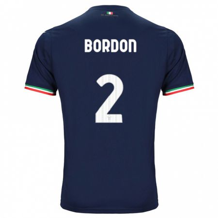 Kandiny Enfant Maillot Filipe Bordon #2 Marin Tenues Extérieur 2023/24 T-Shirt