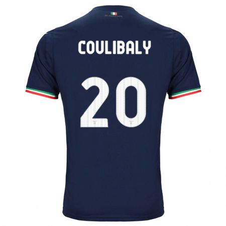 Kandiny Enfant Maillot Larsson Coulibaly #20 Marin Tenues Extérieur 2023/24 T-Shirt