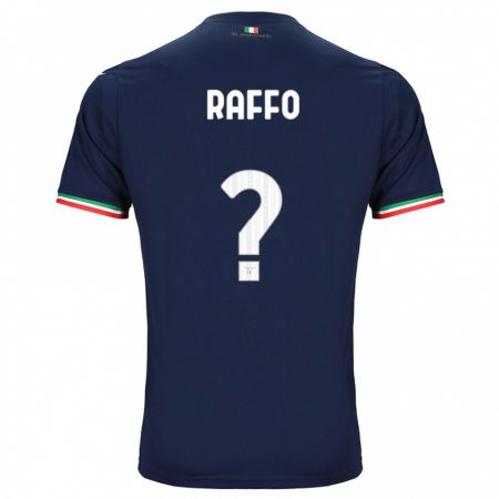 Kandiny Enfant Maillot Edoardo Raffo #0 Marin Tenues Extérieur 2023/24 T-Shirt