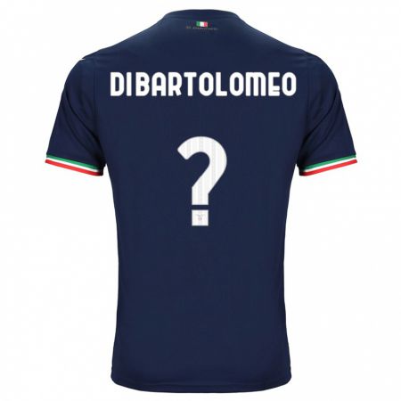 Kandiny Enfant Maillot Damiano Di Bartolomeo #0 Marin Tenues Extérieur 2023/24 T-Shirt