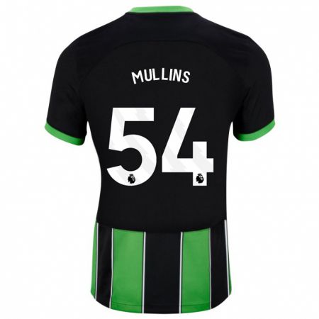 Kandiny Enfant Maillot Jamie Mullins #54 Vert Noir Tenues Extérieur 2023/24 T-Shirt