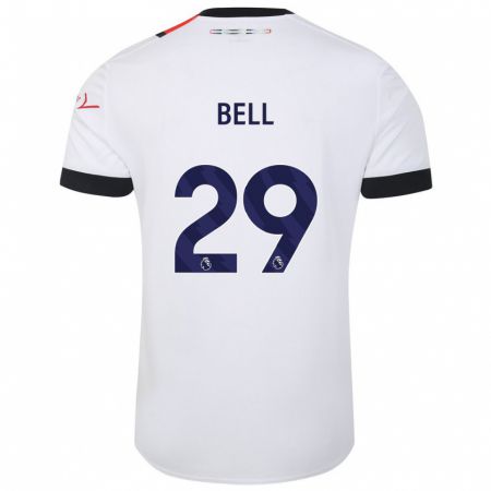 Kandiny Enfant Maillot Amari'i Bell #29 Blanc Tenues Extérieur 2023/24 T-Shirt