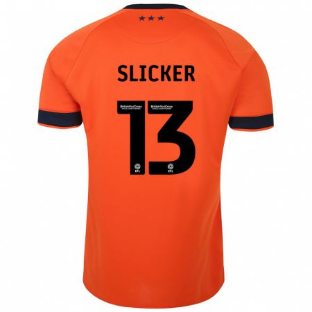 Kandiny Enfant Maillot Cieran Slicker #13 Orange Tenues Extérieur 2023/24 T-Shirt