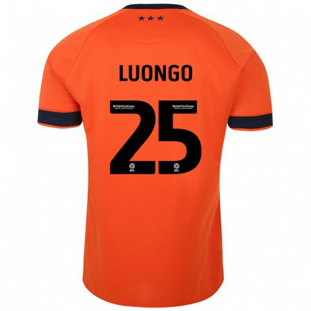 Kandiny Enfant Maillot Massimo Luongo #25 Orange Tenues Extérieur 2023/24 T-Shirt