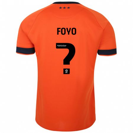 Kandiny Enfant Maillot Osman Foyo #0 Orange Tenues Extérieur 2023/24 T-Shirt
