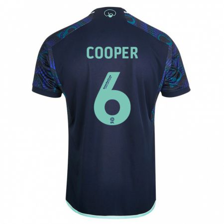 Kandiny Enfant Maillot Liam Cooper #6 Bleu Tenues Extérieur 2023/24 T-Shirt