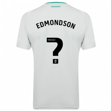 Kandiny Enfant Maillot Tyler Edmondson #0 Blanc Tenues Extérieur 2023/24 T-Shirt