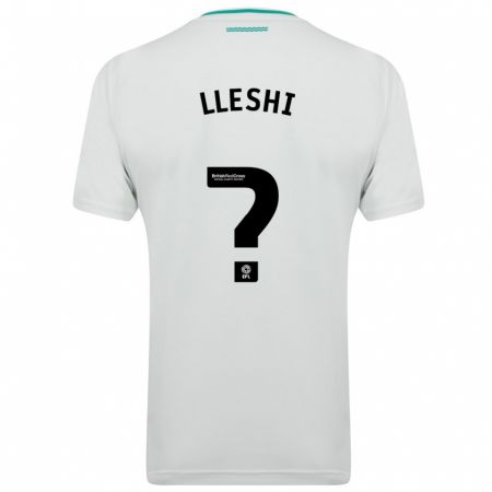 Kandiny Enfant Maillot Henri Lleshi #0 Blanc Tenues Extérieur 2023/24 T-Shirt