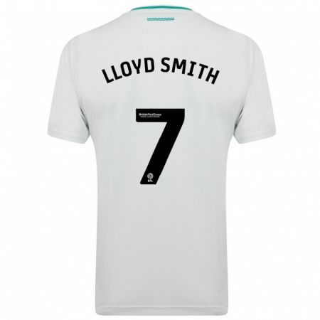 Kandiny Enfant Maillot Lexi Lloyd-Smith #7 Blanc Tenues Extérieur 2023/24 T-Shirt