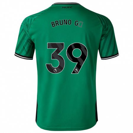 Kandiny Enfant Maillot Bruno Guimarães #39 Vert Tenues Extérieur 2023/24 T-Shirt