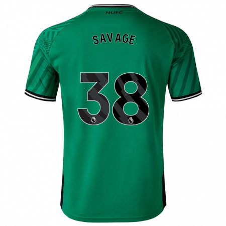 Kandiny Enfant Maillot Remi Savage #38 Vert Tenues Extérieur 2023/24 T-Shirt