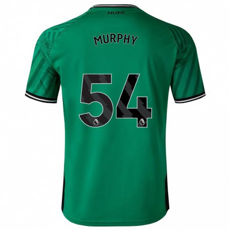 Kandiny Enfant Maillot Alex Murphy #54 Vert Tenues Extérieur 2023/24 T-Shirt