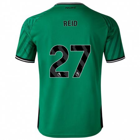 Kandiny Enfant Maillot Hannah Reid #27 Vert Tenues Extérieur 2023/24 T-Shirt
