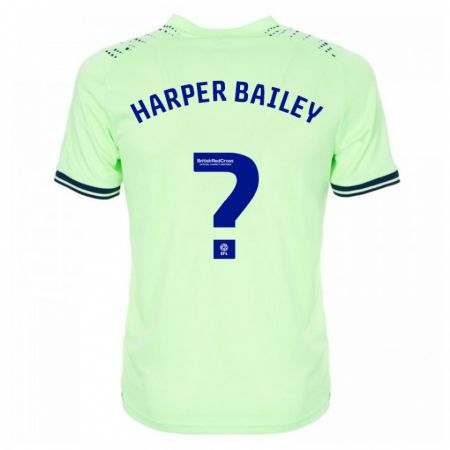 Kandiny Enfant Maillot Aaron Harper-Bailey #0 Marin Tenues Extérieur 2023/24 T-Shirt