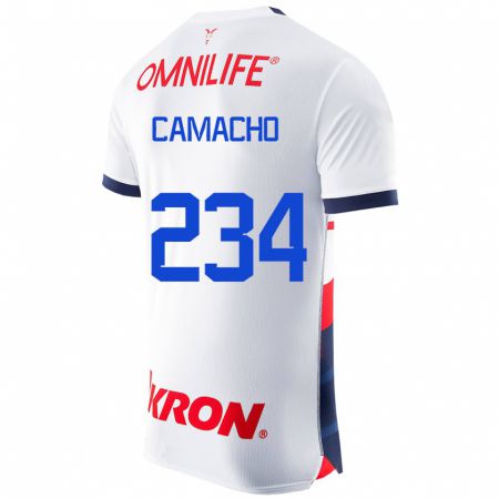 Kandiny Enfant Maillot Xandor Camacho #234 Blanc Tenues Extérieur 2023/24 T-Shirt