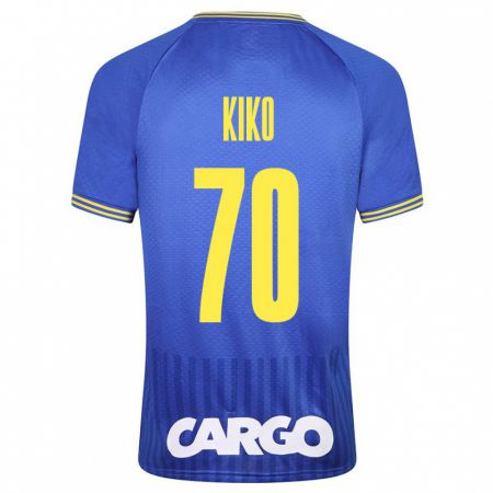 Kandiny Enfant Maillot Kiko Bondoso #70 Bleu Tenues Extérieur 2023/24 T-Shirt