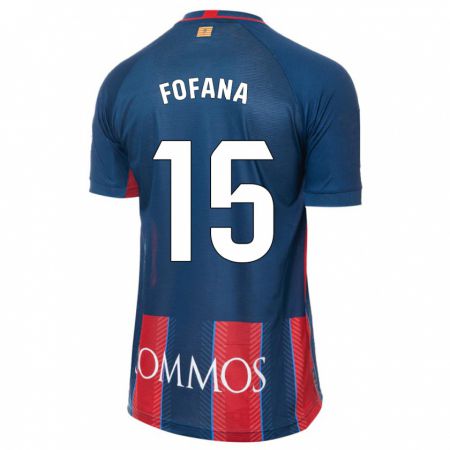 Kandiny Homme Maillot Fadia Fofana #15 Marin Tenues Domicile 2023/24 T-Shirt