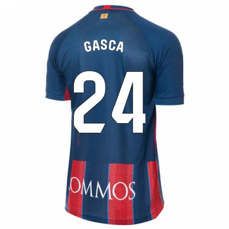 Kandiny Homme Maillot Verónica Gasca #24 Marin Tenues Domicile 2023/24 T-Shirt