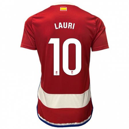Kandiny Homme Maillot Lauri #10 Rouge Tenues Domicile 2023/24 T-Shirt