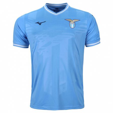 Kandiny Homme Maillot Mattia Ferri #0 Bleu Tenues Domicile 2023/24 T-Shirt