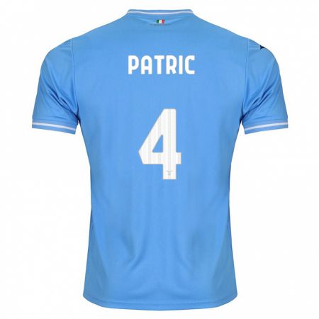 Kandiny Homme Maillot Patric #4 Bleu Tenues Domicile 2023/24 T-Shirt