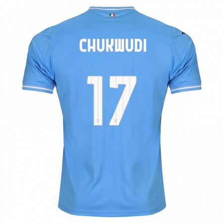 Kandiny Homme Maillot Ogonna Franca Chukwudi #17 Bleu Tenues Domicile 2023/24 T-Shirt