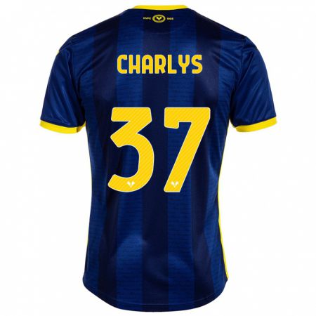 Kandiny Homme Maillot Charlys #37 Marin Tenues Domicile 2023/24 T-Shirt