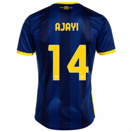 Kandiny Homme Maillot Junior Ajayi #14 Marin Tenues Domicile 2023/24 T-Shirt