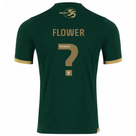Kandiny Homme Maillot Jack Flower #0 Vert Tenues Domicile 2023/24 T-Shirt