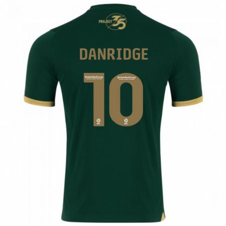 Kandiny Homme Maillot Rebecca Danridge #10 Vert Tenues Domicile 2023/24 T-Shirt