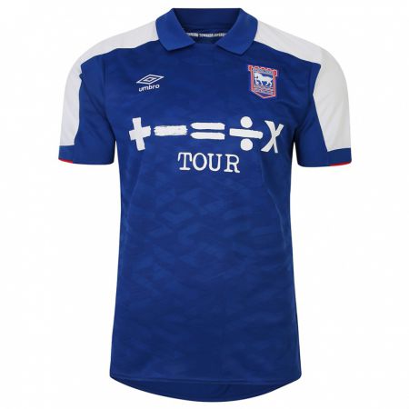 Kandiny Homme Maillot Tyrese Osbourne #0 Bleu Tenues Domicile 2023/24 T-Shirt