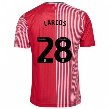 Kandiny Homme Maillot Juan Larios #28 Rouge Tenues Domicile 2023/24 T-Shirt