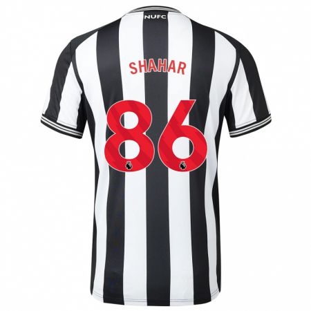 Kandiny Homme Maillot Leo Shahar #86 Noir Blanc Tenues Domicile 2023/24 T-Shirt