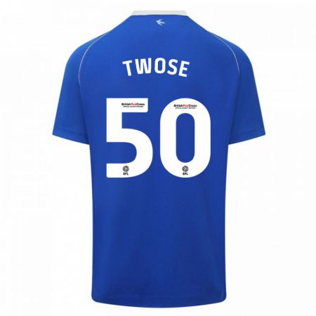 Kandiny Homme Maillot Cody Twose #50 Bleu Tenues Domicile 2023/24 T-Shirt