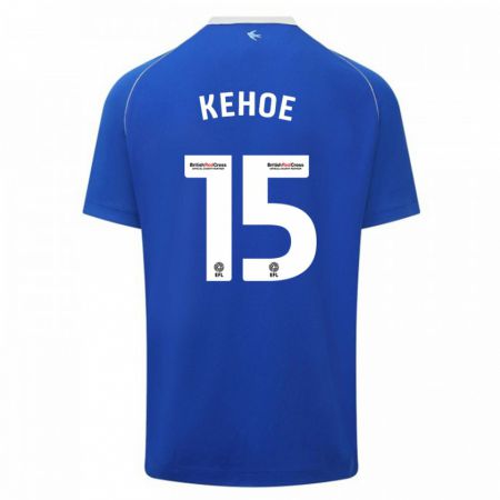 Kandiny Homme Maillot Molly Kehoe #15 Bleu Tenues Domicile 2023/24 T-Shirt